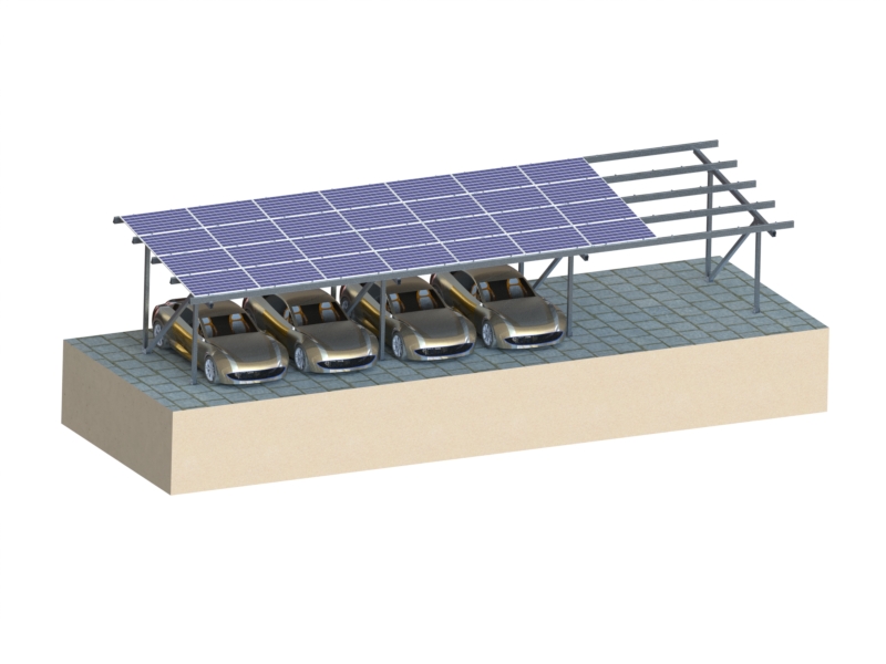 Solar Carport Montajı