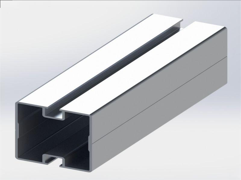 Aluminum square tube