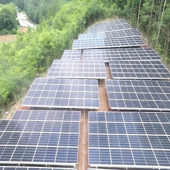 570KW Çelik Solar Zemin Montaj Sistemi